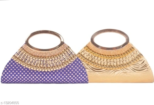 Fancy Unique Women Clutches Combo Of 2 Pieces
*Material: Velvet