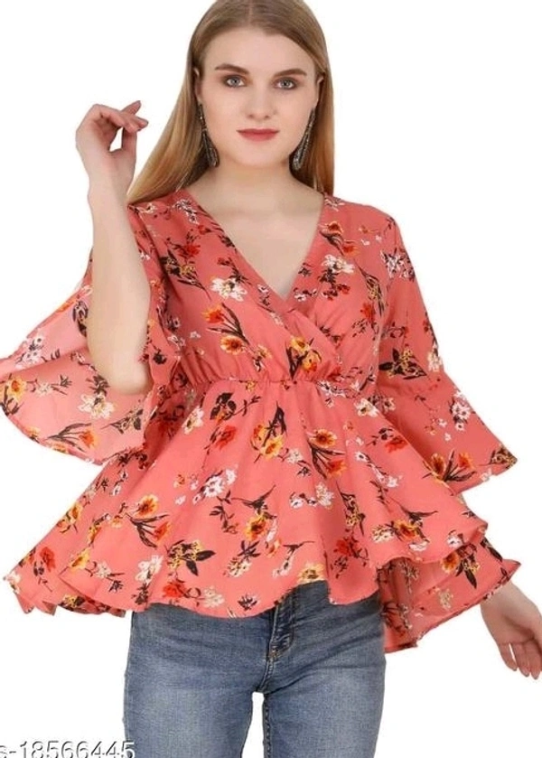 Classic Feminine Women Tops & Tunics
Fabric: Crepe