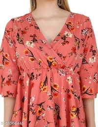 Classic Feminine Women Tops & Tunics
Fabric: Crepe
