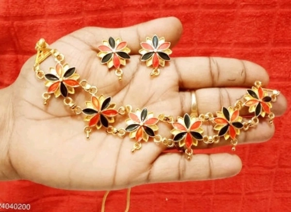 golpota jewellery set*Base Metal: Copper Cash On Delivery 