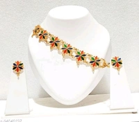 golpota jewellery set*Base Metal: Copper Cash On Delivery  - Free