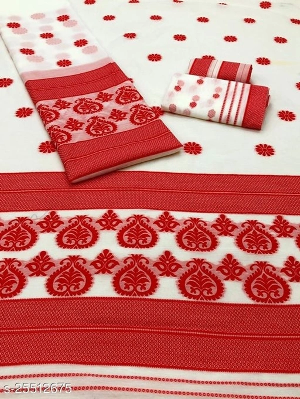 Cotton Mekhela Chador & Blouse