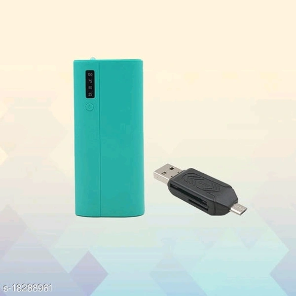 20000 mAh Power Bank Combo with OTG Dual Card Reader for SD & Micro SD Card ,-01 Set
(Cash On Delivery) - Free Shipping