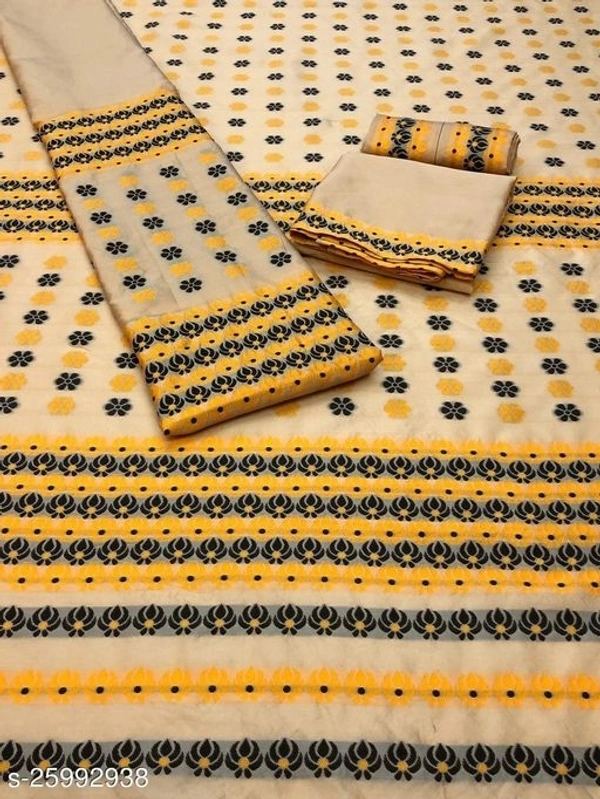 Mekhela Chador Cotton Silk (Cash On Delivery) - Free shipping
