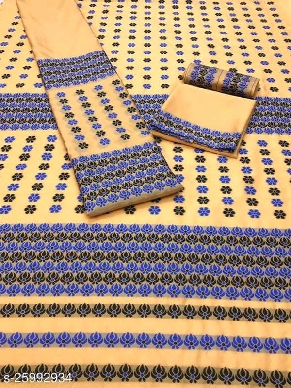 Mekhela Chador Cotton Silk (Cash On Delivery) - Free shipping