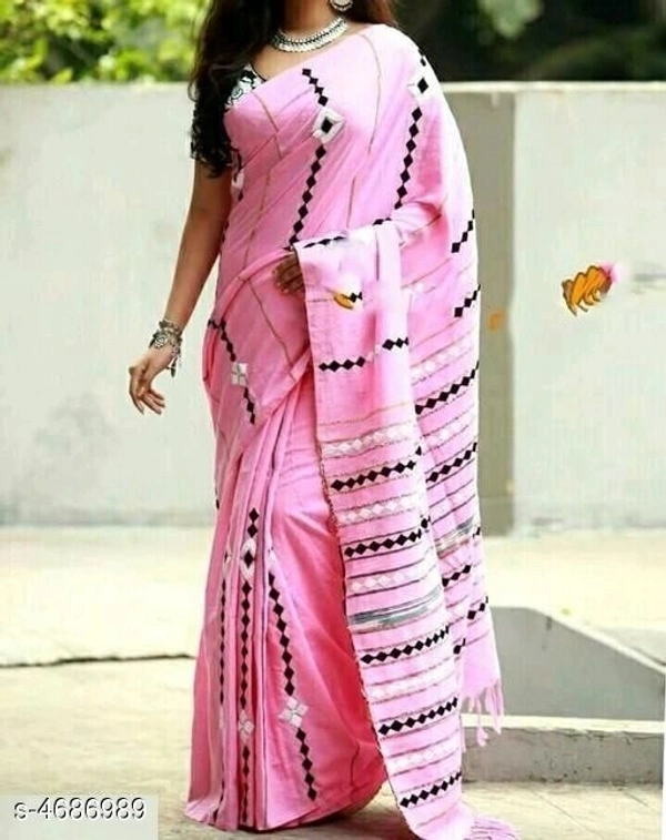 Stylish Women's Saree
Saree Fabric: Khadi CottonBlouse: Separate Blouse Piece (Cash On Delivery) - Free shipping