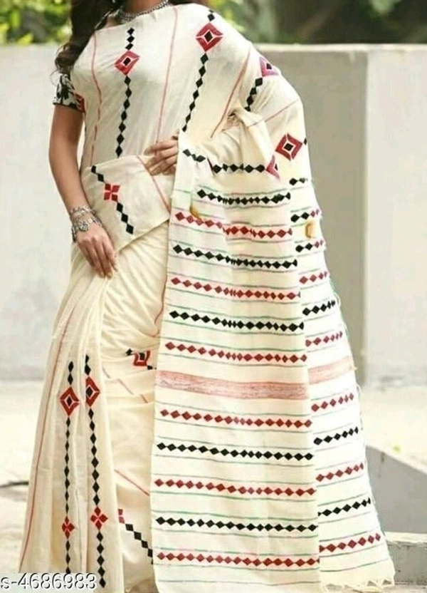 Stylish Women's Saree
Saree Fabric: Khadi CottonBlouse: Separate Blouse Piece (Cash On Delivery) - Free shipping