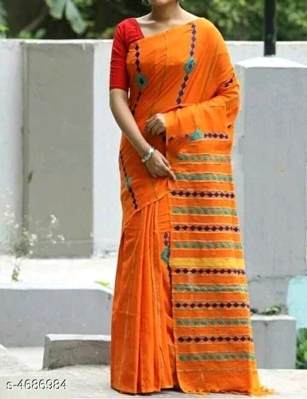 Stylish Women's Saree
Saree Fabric: Khadi CottonBlouse: Separate Blouse Piece (Cash On Delivery) - FREE Shipping