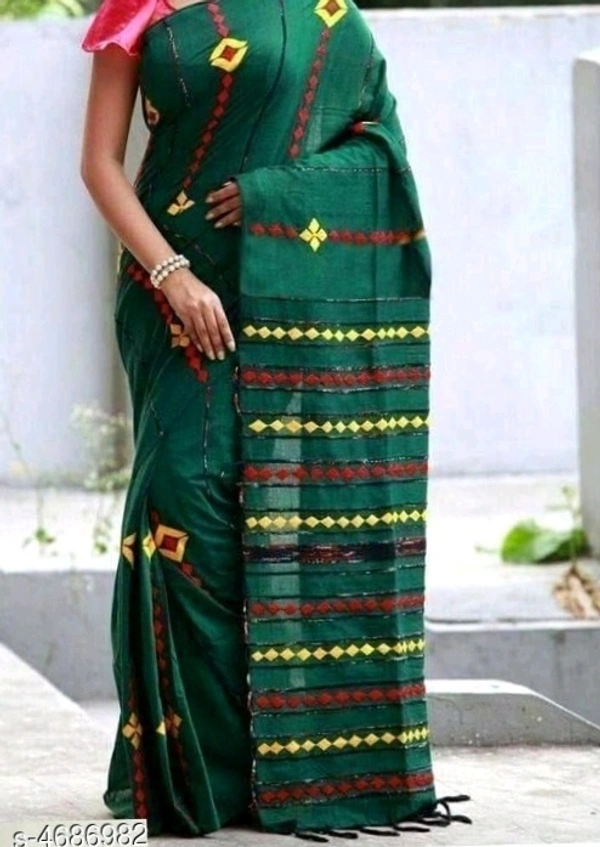 Stylish Women's Saree
Saree Fabric: Khadi CottonBlouse: Separate Blouse Piece (Cash On Delivery) - Free shipping