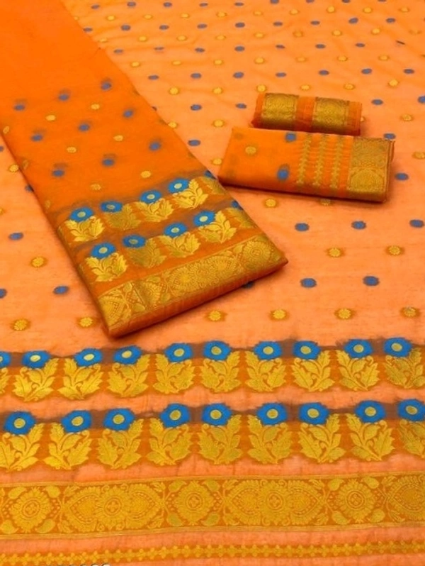 Mekhela Chador Assamese
Fabric: Cotton SilkBlouse: Separate Blouse Piece (Cash On Delivery) - Free shipping