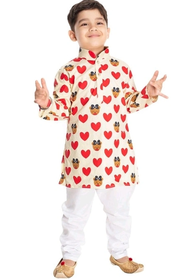 Cute Stylus Kids Boys Kurta Sets*Top fabric: Art Silk Bottom Fabric: Cotton Cash On Delivery - Free Shipping
