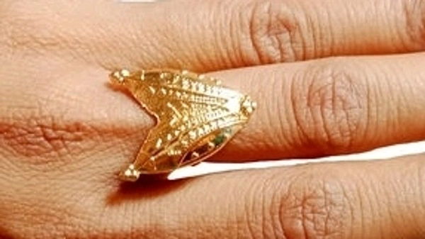 Asomiya Traditional Ring Base Metal Copper, (Cash On Delivery) - Free Shipping