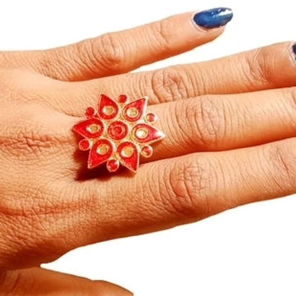 Asomiya Traditional Ring Base Metal Copper, (Cash On Delivery) - free Shipping