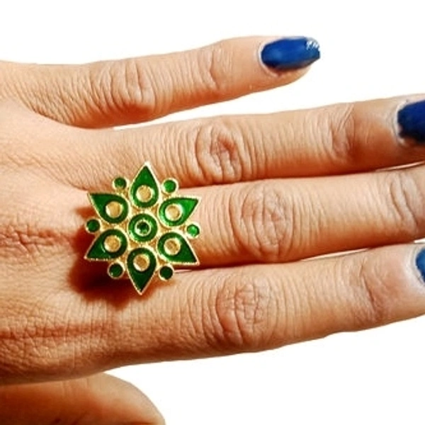 Asomiya Traditional Ring Base Metal Copper, (Cash On Delivery) - Free Shipping