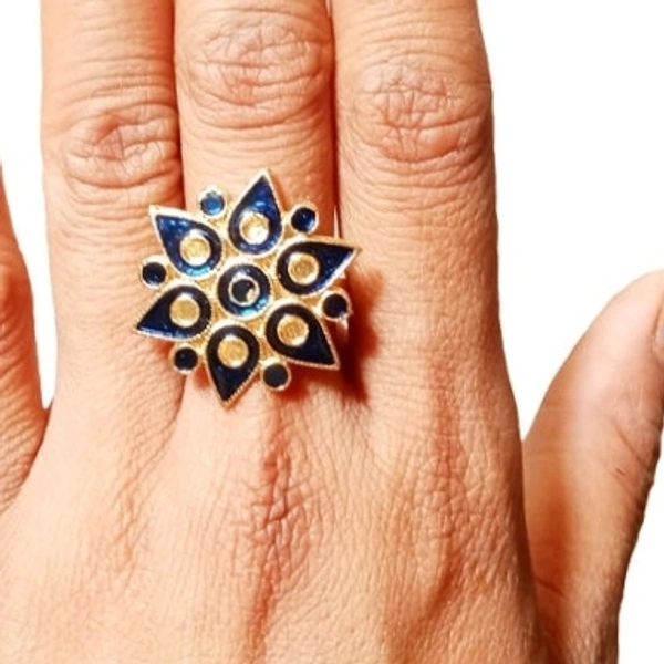 Asomiya Traditional Ring Base Metal Copper, (Cash On Delivery) - Free Shipping