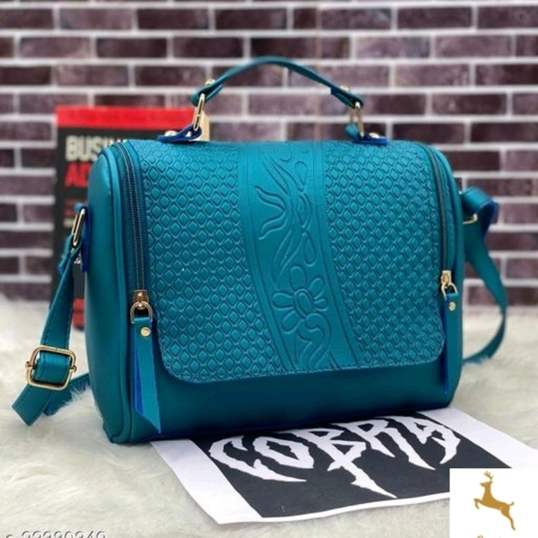 Stylish Women's Sling Bag PU (Cash On Delivery) - Send the Choice image on whatsapp, Free Shipping