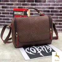 Stylish Women's Sling Bag PU (Cash On Delivery) - Send the Choice image on whatsapp, Free Shipping