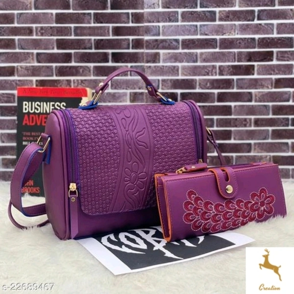 Elegant Women Slingbags With Wallet
Material: PU (Cash On Delivery) - Select the Choice Image and send to whatsapp link on Description, Shipping Free