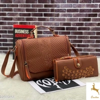 Elegant Women Slingbags With Wallet
Material: PU (Cash On Delivery) - Select the Choice Image and send to whatsapp link on Description, Shipping Free