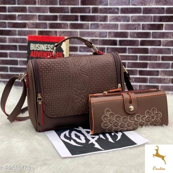 Elegant Women Slingbags With Wallet
Material: PU (Cash On Delivery) - Select the Choice Image and send to whatsapp link on Description, Shipping Free