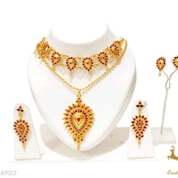 Glittering Assamese Jewellery Sets (Cash On Delivery) - Select the Choice Image send on whatsapp link given on description , Free Shipping