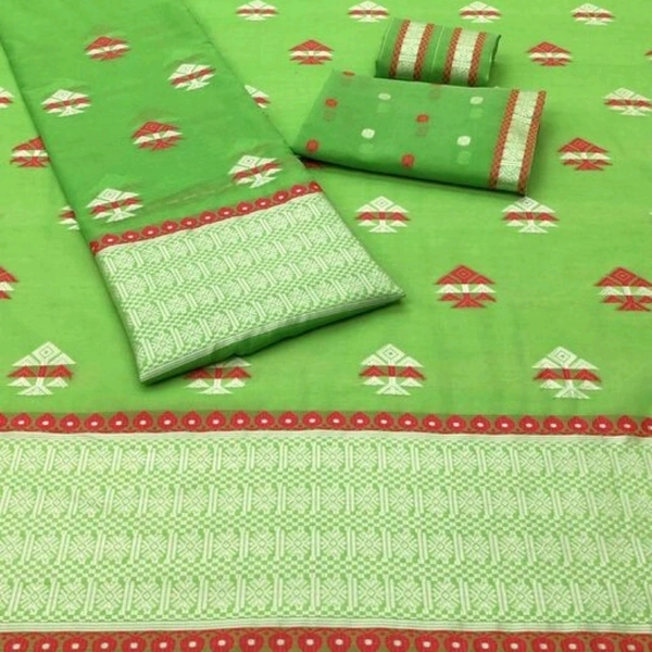 Asomiya Cotton Mekhela Chador (Cash On Delivery) - Send Choice image to Whatsapp link given on Description, Free Shipping