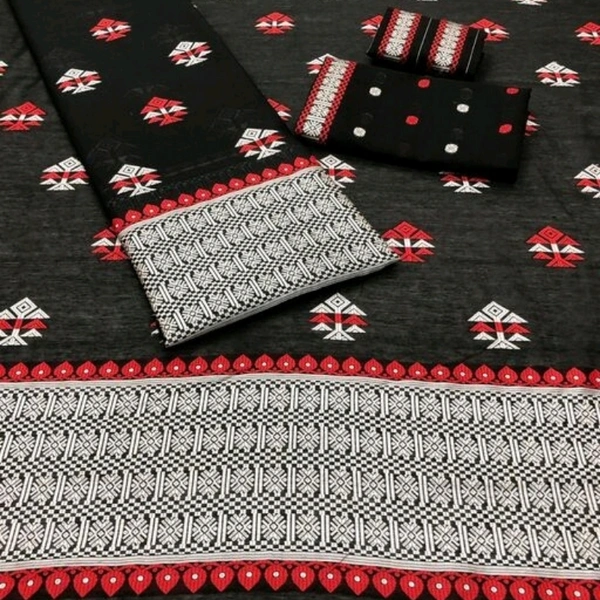 Asomiya Cotton Mekhela Chador (Cash On Delivery) - Send Choice image to Whatsapp link given on Description, Free Shipping