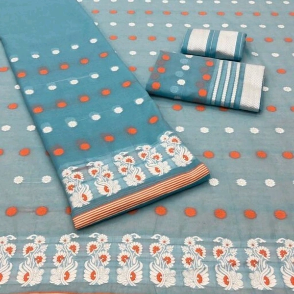 Asomiya Cotton Mekhela Chador (Cash On Delivery) - Send your choice image to Whatsapp link given on Description, Free Shipping