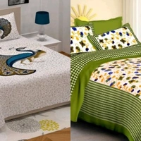 Bed Sheet Cotton (Cash On Delivery) - Send your Choice Image to whatsapp https://ltl.sh/7BYReNQj (+919435247989), Free Shipping