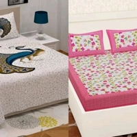Bed Sheet Cotton (Cash On Delivery) - Send your Choice Image to whatsapp https://ltl.sh/7BYReNQj (+919435247989), Free Shipping