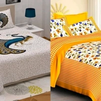 Bed Sheet Cotton (Cash On Delivery) - Send your Choice Image to whatsapp https://ltl.sh/7BYReNQj (+919435247989), Free Shipping