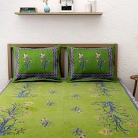 Stylish Cotton Double Bedsheets - Send Your Choice Image to Whatsapp link on Description, Free Shipping