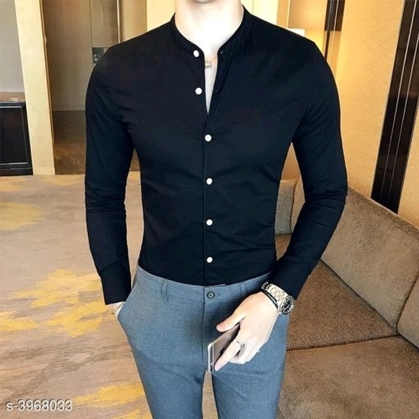 Classy Men's Solid Cotton Shirts Vol 18 - S