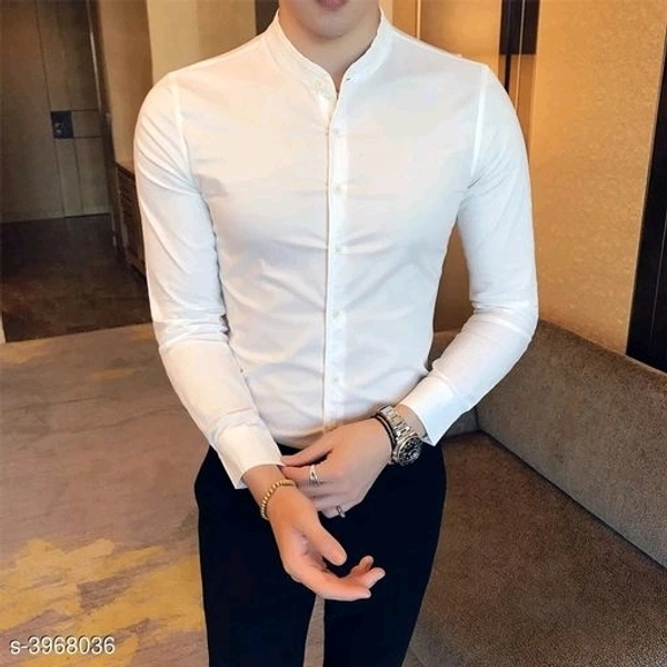 Classy Men's Solid Cotton Shirts Vol 18 - S