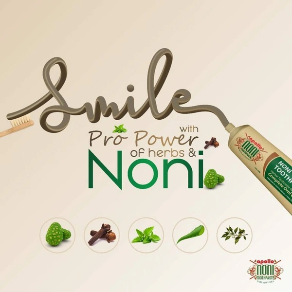 Apollo  Noni & Aloevera ToothPast - 150gm - 150gm