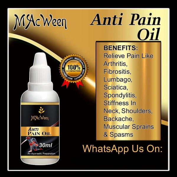 MAcWeen Anti Pain Oil - 30ml - 30ml