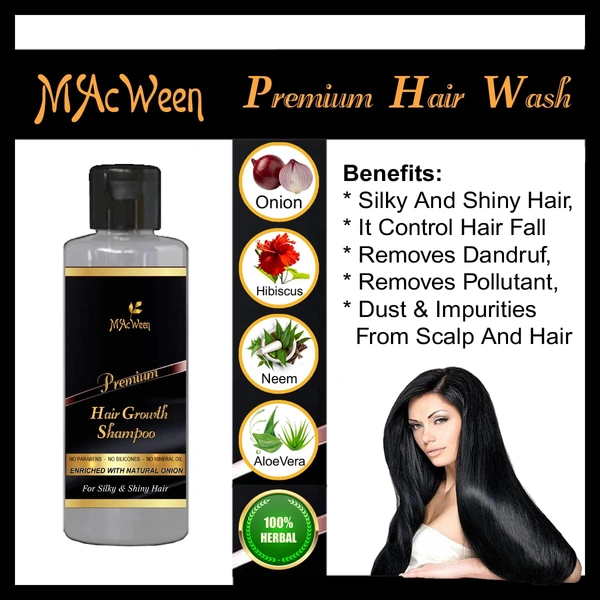MAcWeen Hair Growth Shampoo - 200ml - Mercury, 200ml