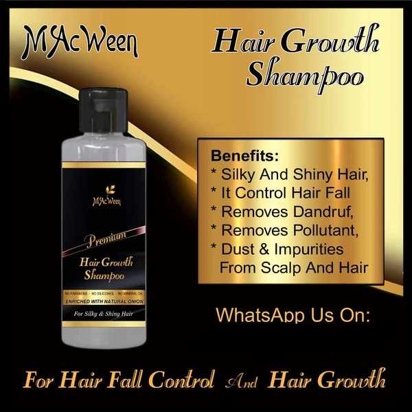MAcWeen Hair Growth Shampoo - 200ml - Mercury, 200ml
