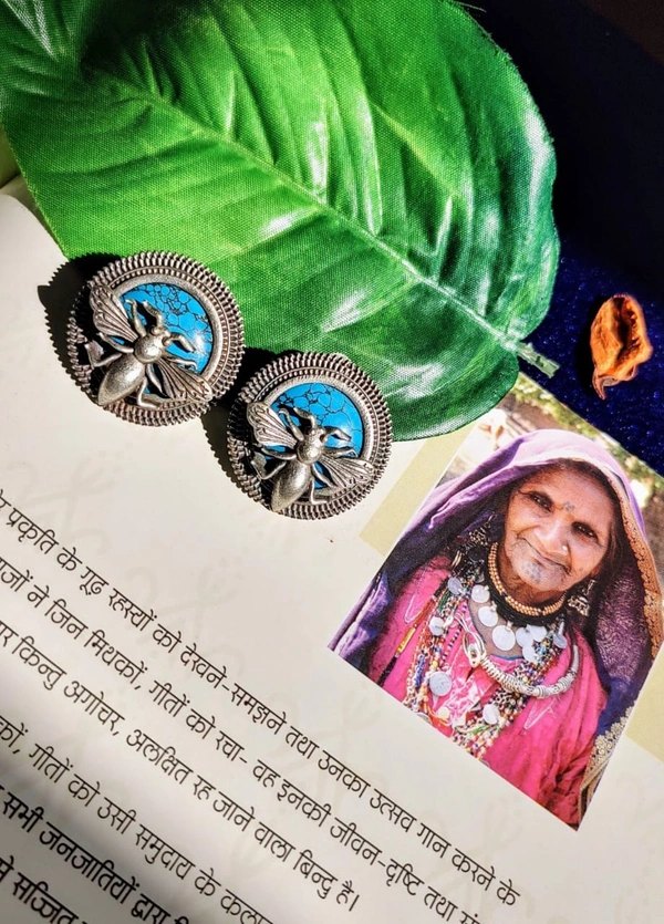 Indian oxidized Earring -5