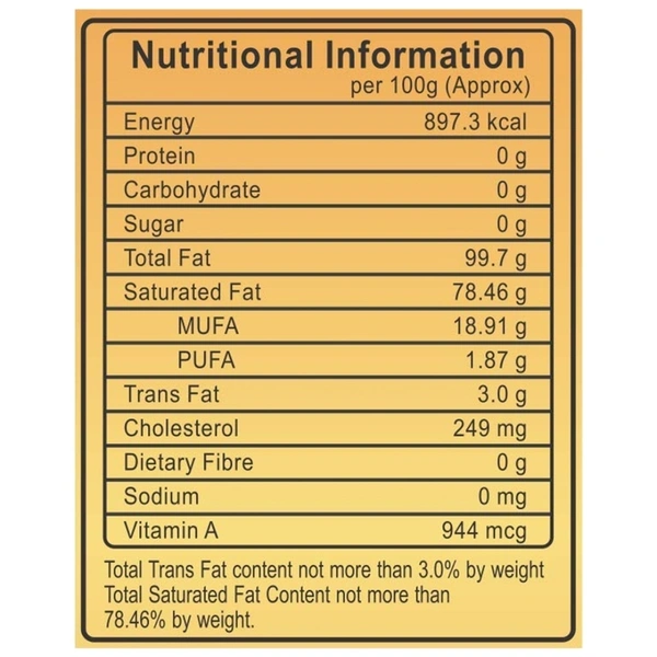 Patanjali Cow Ghee : 1 Litre