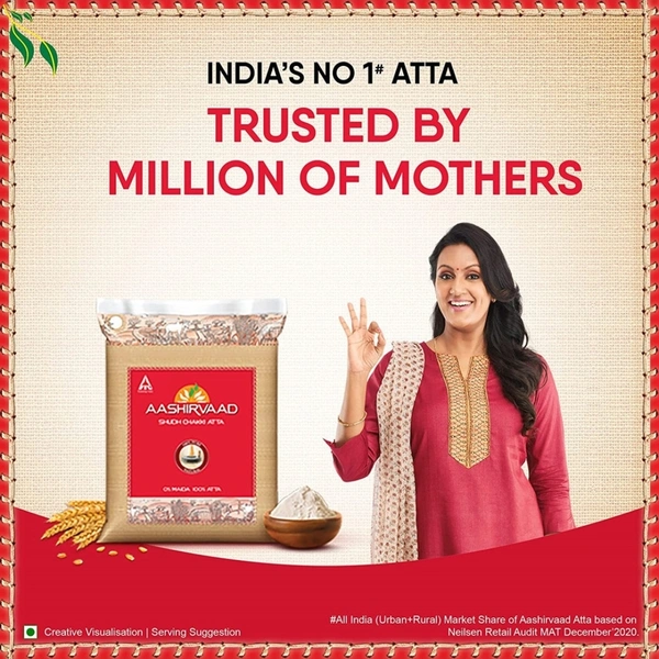 Aashirvaad Shudh Chakki Wheat Atta : 10 kgs - 10 kgs