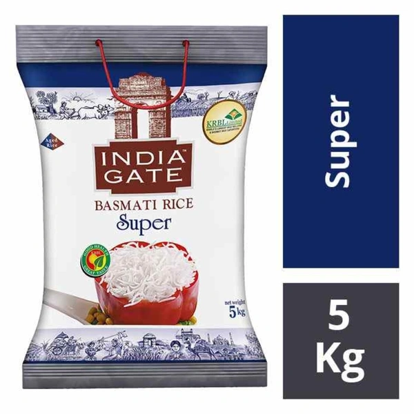 India Gate Super Basmati Rice : 5 kg