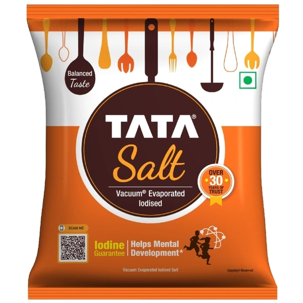 Tata Salt - Evaporated Iodised : 1 kg
