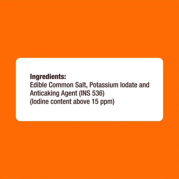 Tata Salt - Evaporated Iodised : 1 kg