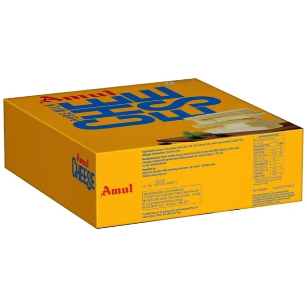 Amul Cheese Block : 1 kg