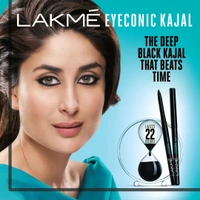 Lakme Eyeconic Kajal Twin Pack : 2×0.35 gms