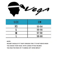 Vega Cliff Full Face Helmet - Medium : 1 Unit