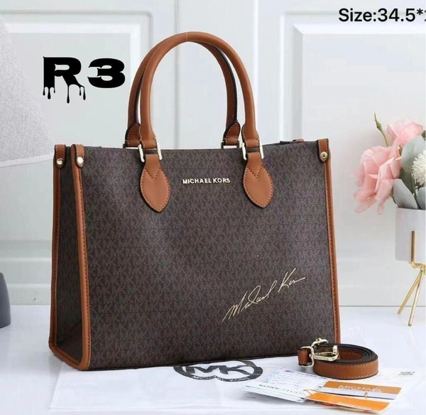Micheal Kors Bag For Ladies - Dark Brown