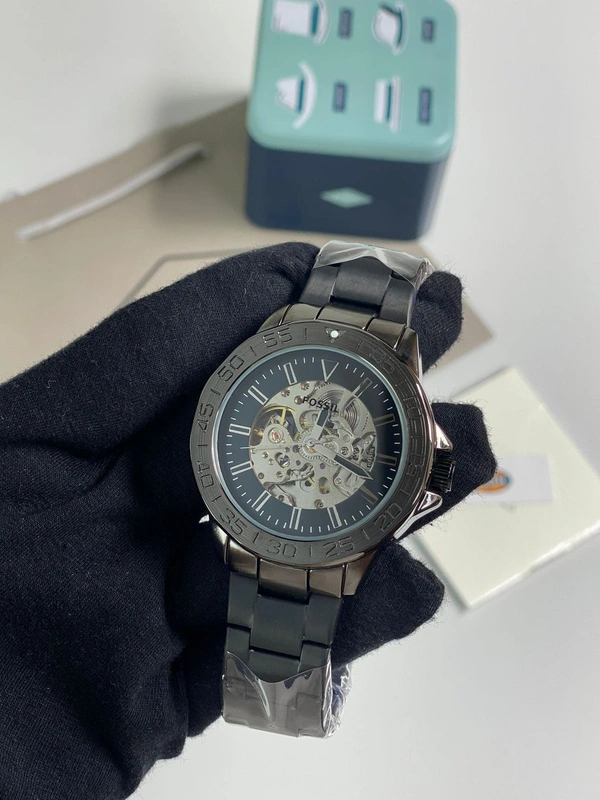 Fossil Transparent Tourbillion