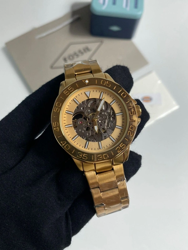 Fossil Transparent Tourbillion